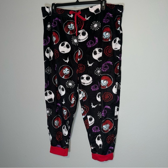 The Nightmare Before Christmas Jogger Pajama Pants Size 3X - Picture 1 of 2